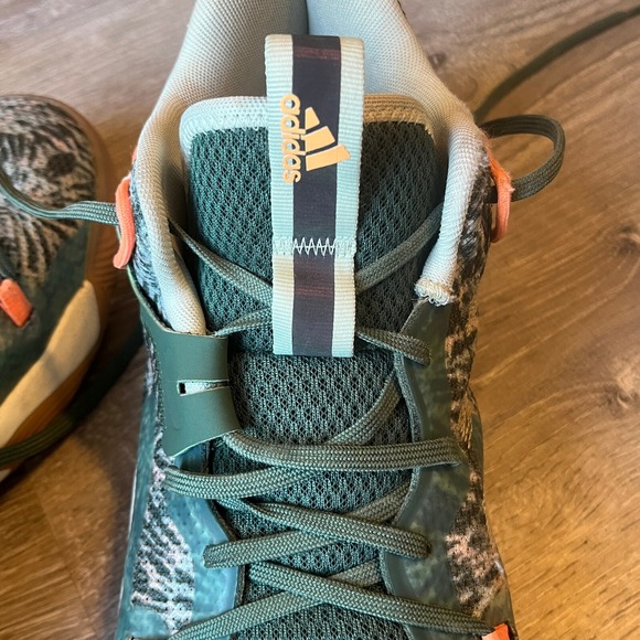 Adidas Harden Step Back 3 Basketball Shoes Green White Mens 12.5 UK 12 EU 47 1/3 main image 10